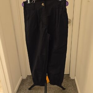 NWT HALARA Black Regular Fit Pants
